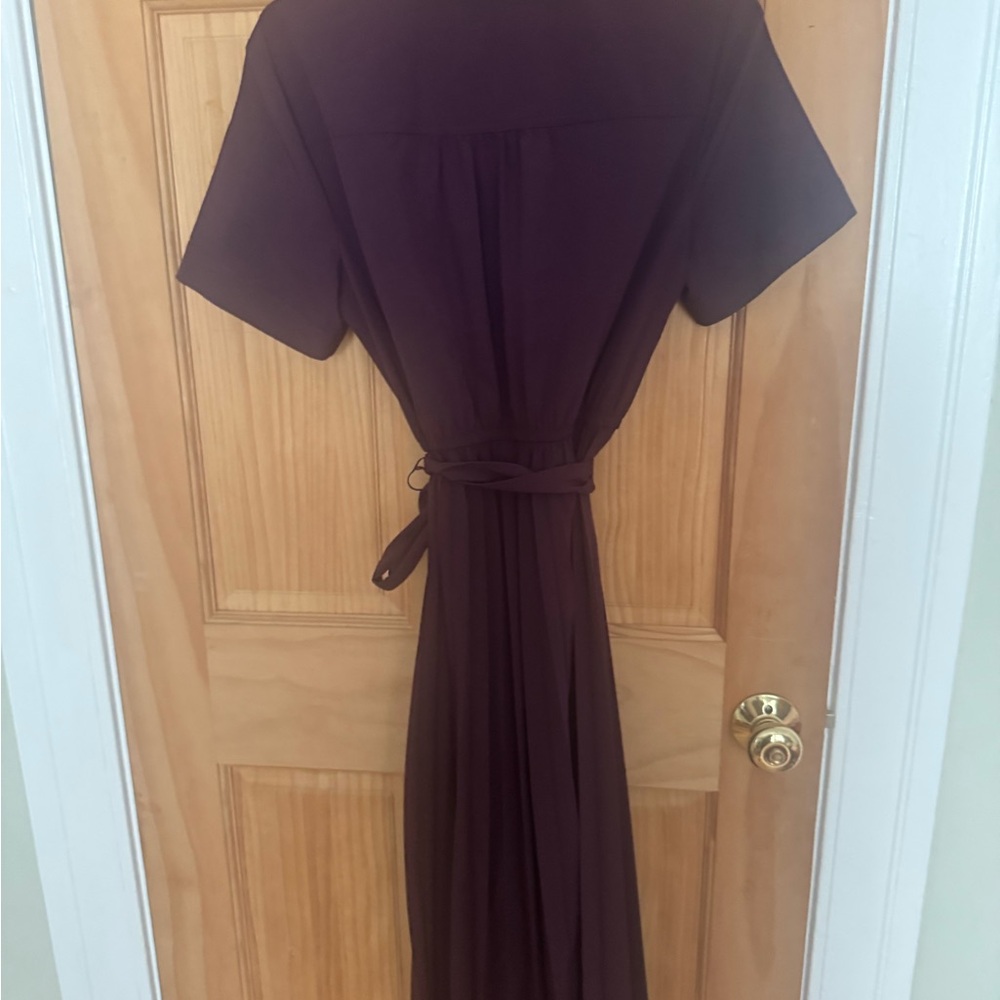 Calvin Klein Dark Brown Maxi Dress